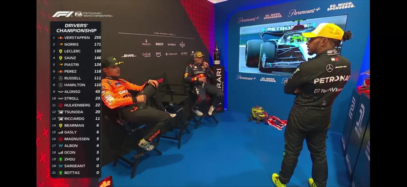 Hamilton advises Norris on how to improve after losing the British Grand Prix.