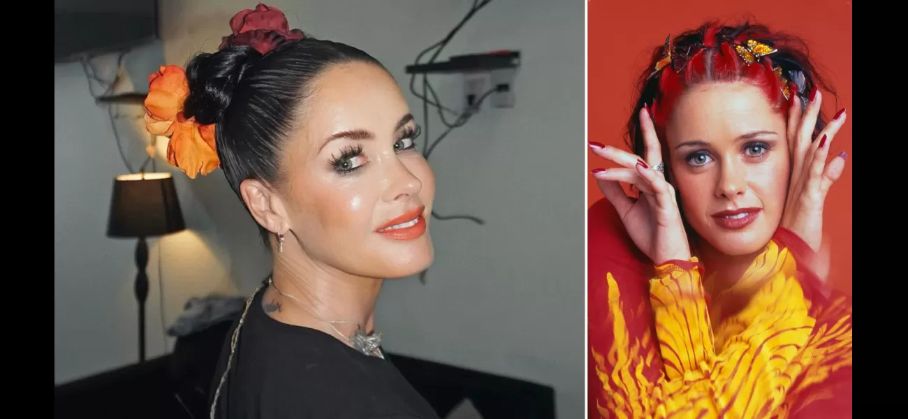 Former 90s pop sensation appears timeless in photo taken almost three decades after popular song's release.
