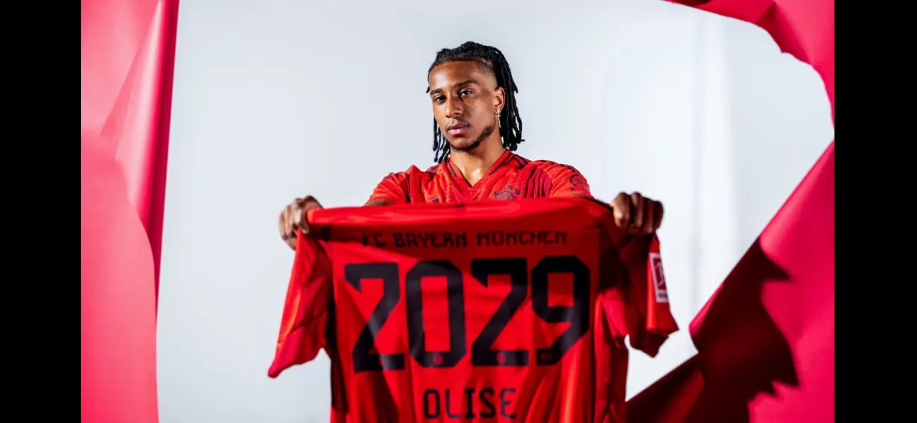 Olise chose Bayern Munich over Chelsea and Manchester United, citing their strong development program.