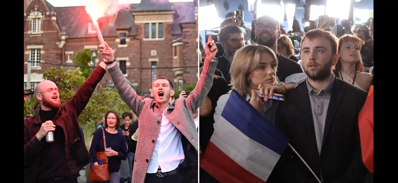 Le Pen's far-right party experiences surprise loss in exit polls for French election.