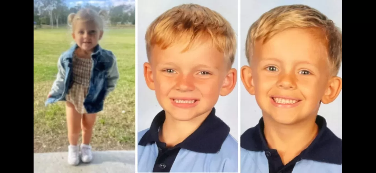 Three kids missing, cops are on the lookout.