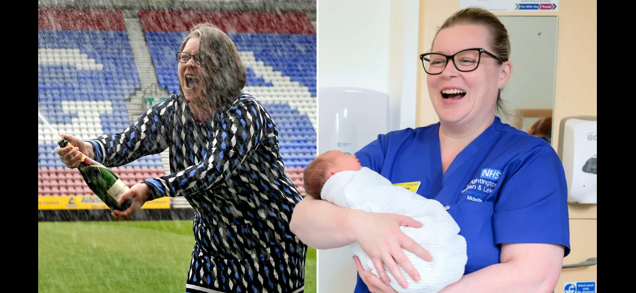 Lottery millionaire continues to work as a midwife a decade later.
