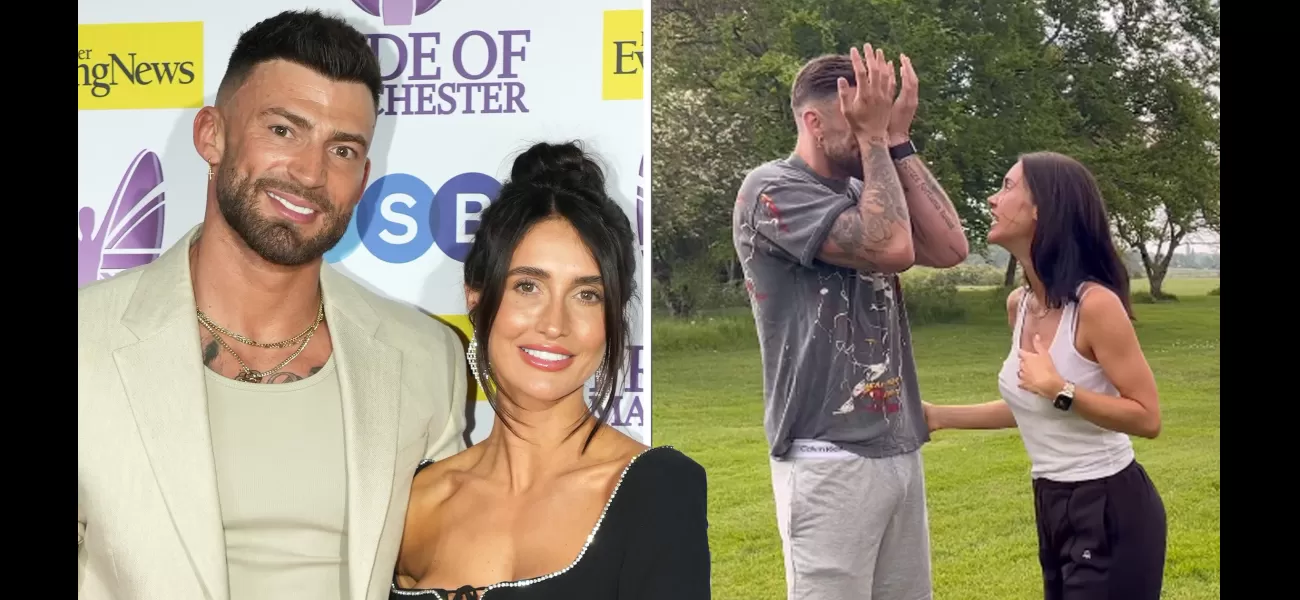 Reality TV star Jake Quickenden and his wife are pregnant with their second child after struggling to conceive for a significant period of time.