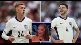 Cole Palmer shares what England players are watching during their 2024 Euros games.