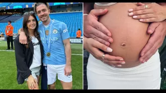 Jack Grealish and his long-time girlfriend Sasha Attwood are excited to welcome their first child together.