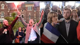 Le Pen's far-right party experiences surprise loss in exit polls for French election.