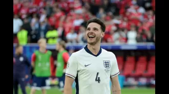 Declan Rice's crucial behind-the-scenes support helped England secure a penalty shootout victory in the Euro 2024 tournament.