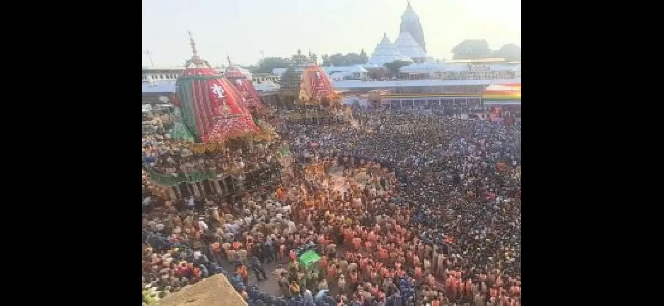 One person dead and five injured in Puri Rath Yatra stampede, with over 300 experiencing suffocation.