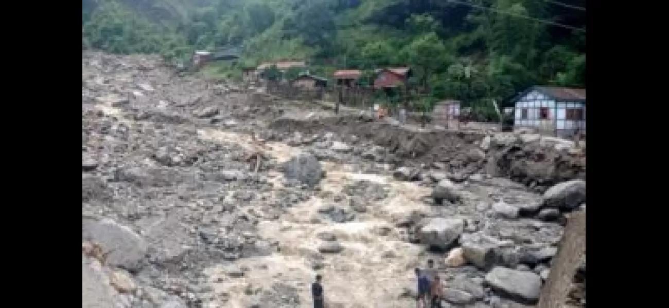 Heavy rain causes dangerous water levels in rivers in areas of north Bengal and Bihar.