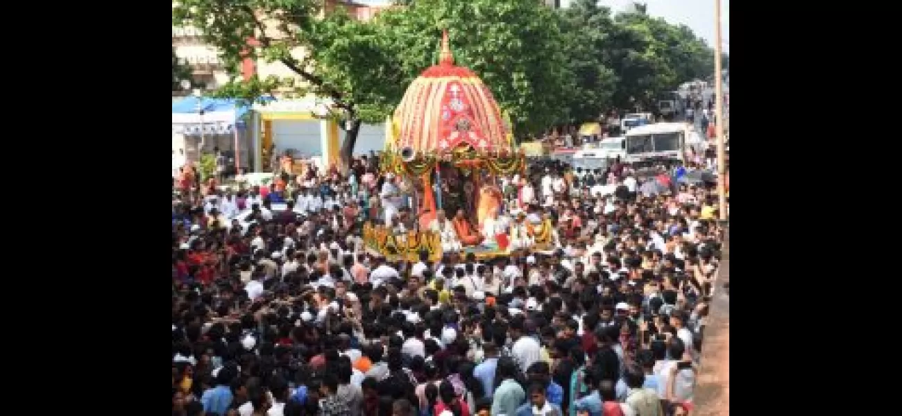 Capital celebrates Rath Yatra with joy and enthusiasm.
