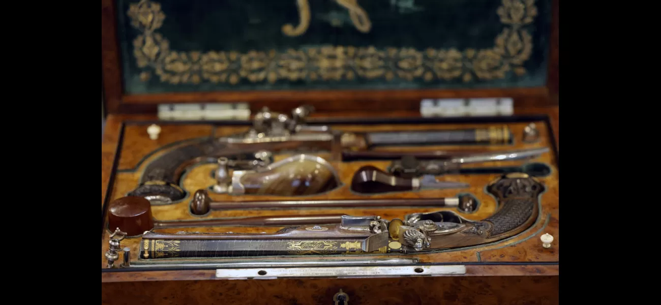 Napoleon's suicide guns sold in France for £1.4 million.