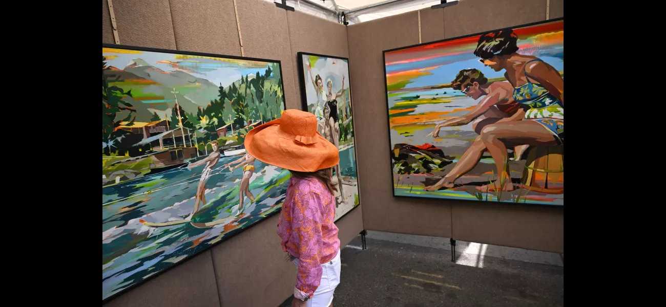 Photos of the 2024 Cherry Creek Arts Festival in Denver.