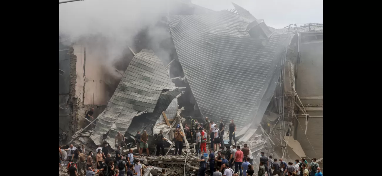 Scores die in Kyiv as missiles destroy children’s hospital.