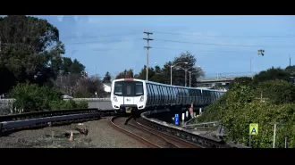 Richmond BART station shut down, trains delayed due to nearby fire.