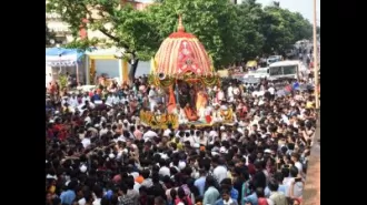 Capital celebrates Rath Yatra with joy and enthusiasm.