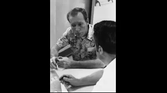 A hitchhiker recounts his terrifying experience surviving a ride with a serial killer.