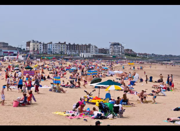 The UK will experience a heat dome starting on a specific date, causing high temperatures.