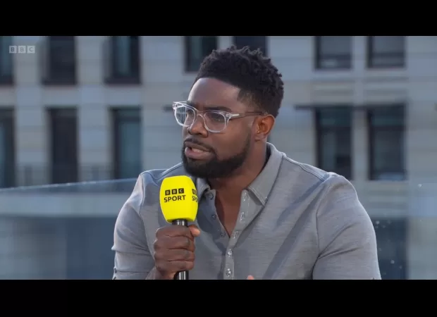 Micah Richards addresses complaints about BBC pundits being overly positive during England vs Switzerland match at Euro 2024.