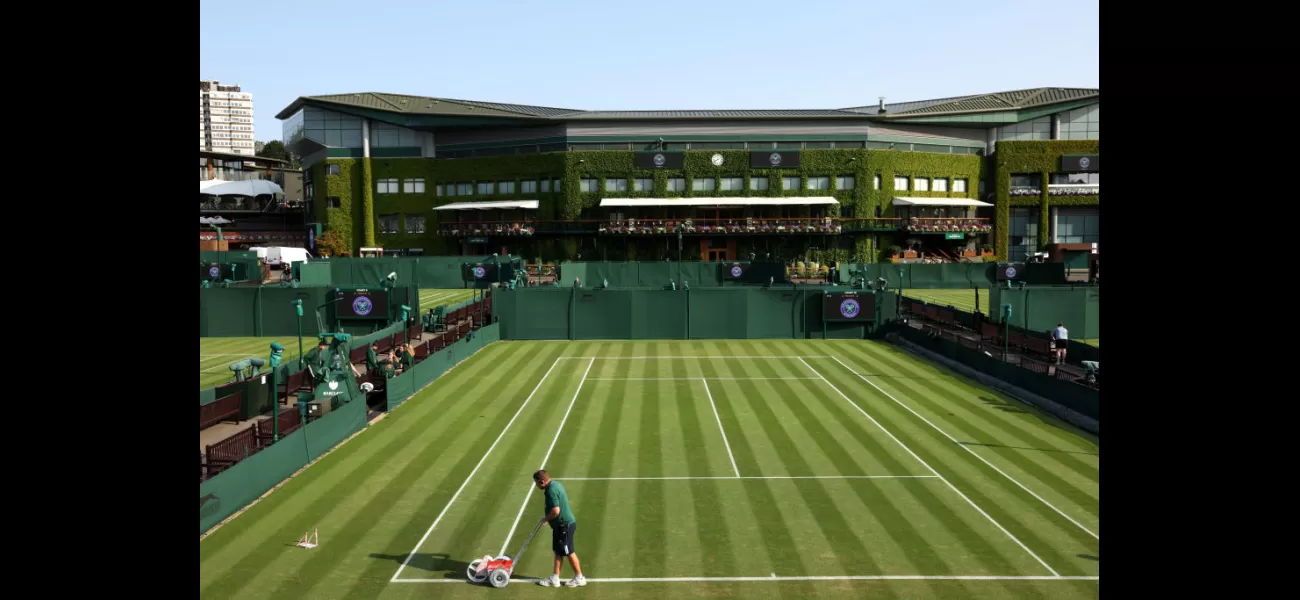 Wimbledon has multiple courts, as depicted on the iconic grounds map.