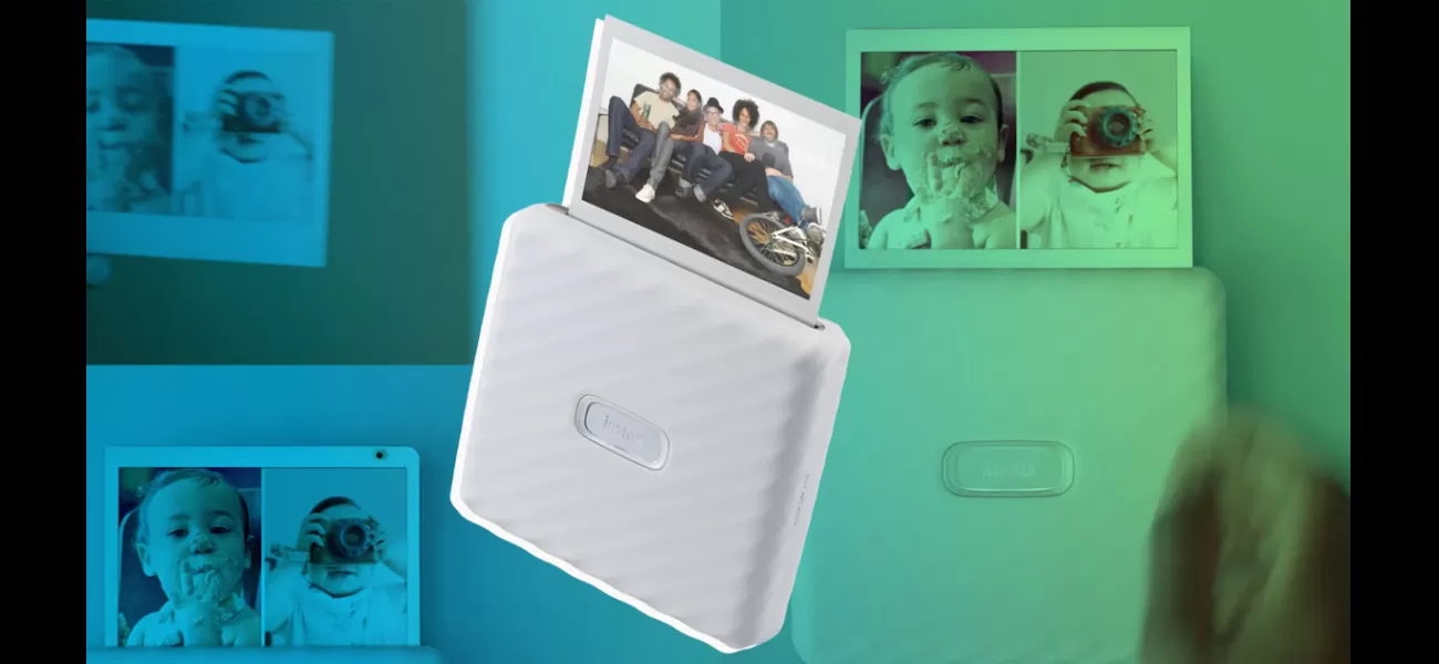 Get a £45 discount on a compact printer that produces polaroid prints of your chosen photos.