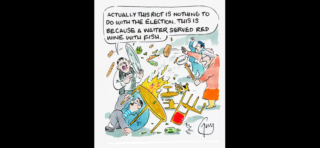 Guy Venables draws the daily cartoon for Metro.