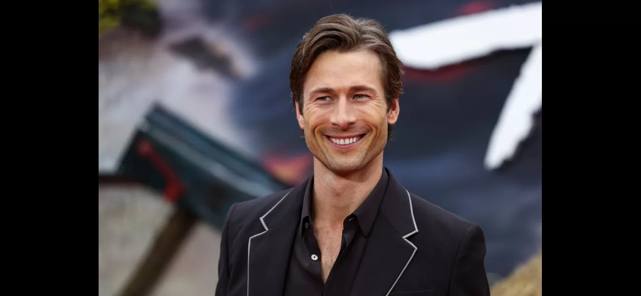 A famous actor uses his cute puppy to create the perfect seductive photo.