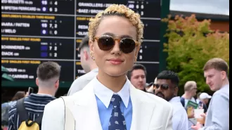The actor from Game of Thrones looks completely different with a new, beautiful short haircut at Wimbledon.