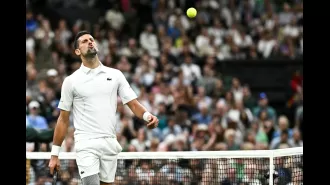 Djokovic criticizes Wimbledon crowd for being disrespectful during his speech.