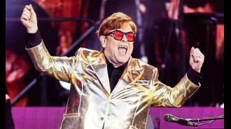 Elton John's reported act of urinating in a store both surprised and angered a shopkeeper.