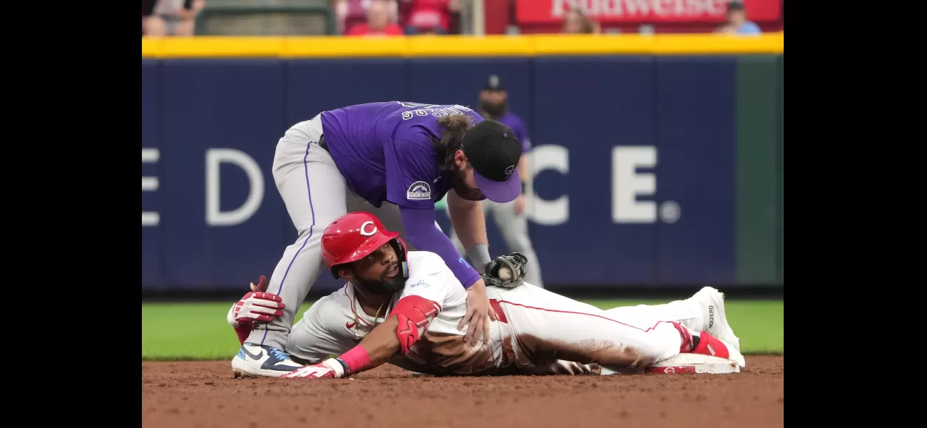 Rockies' bats fail to show up once again, resulting in a 6-0 defeat by the Reds.