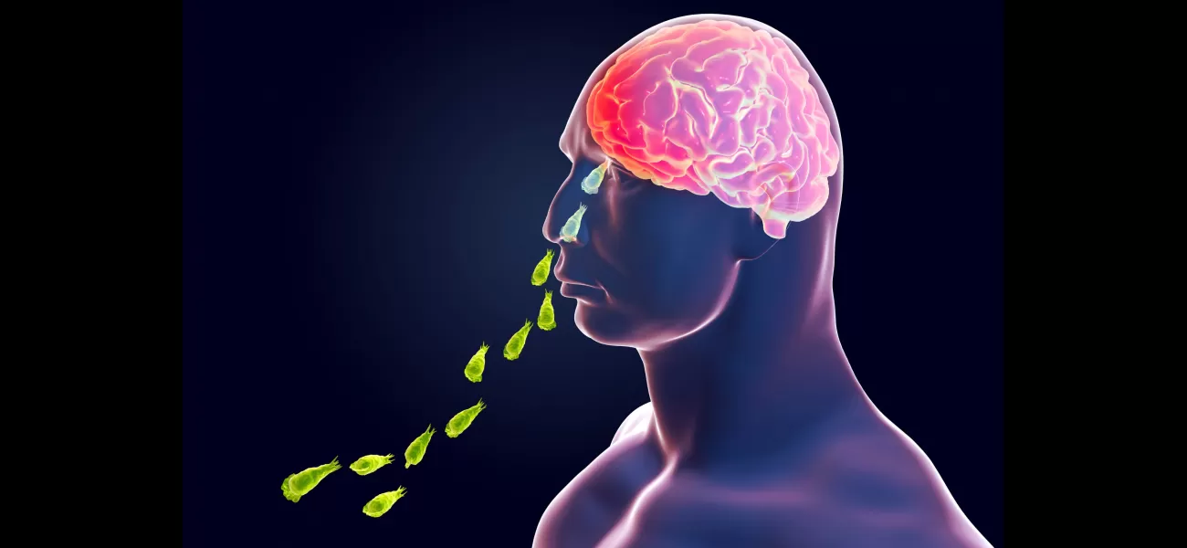 25-year-old man dies from infection by fatal brain-eating amoeba.