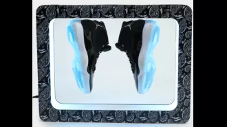 Culture Kings' floating shoe displays have been pulled due to concerns over the magnets used.