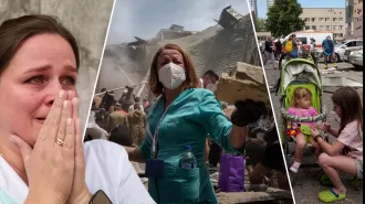 Russia has launched a major attack on a children's hospital, the most severe in months.