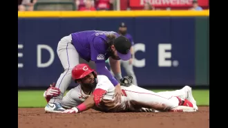 Rockies' bats fail to show up once again, resulting in a 6-0 defeat by the Reds.