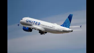 A United Airlines plane successfully lands at Denver International Airport despite losing a wheel during takeoff.