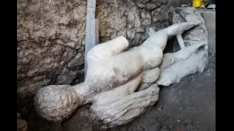 After 1,500 years, a hidden Greek god of luck was discovered in a sewer.