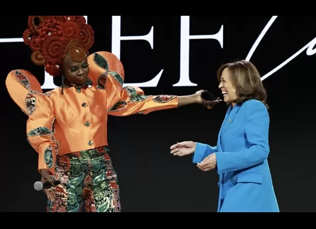 Essence Festival attendees open to Kamala Harris as presidential candidate, despite some reservations.