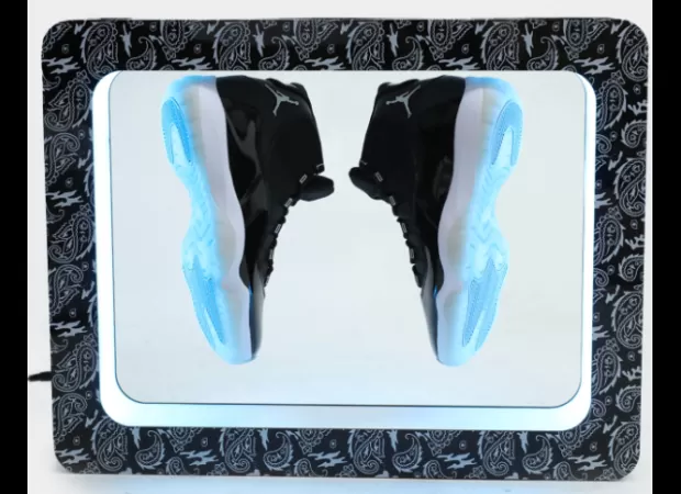 Culture Kings' floating shoe displays have been pulled due to concerns over the magnets used.