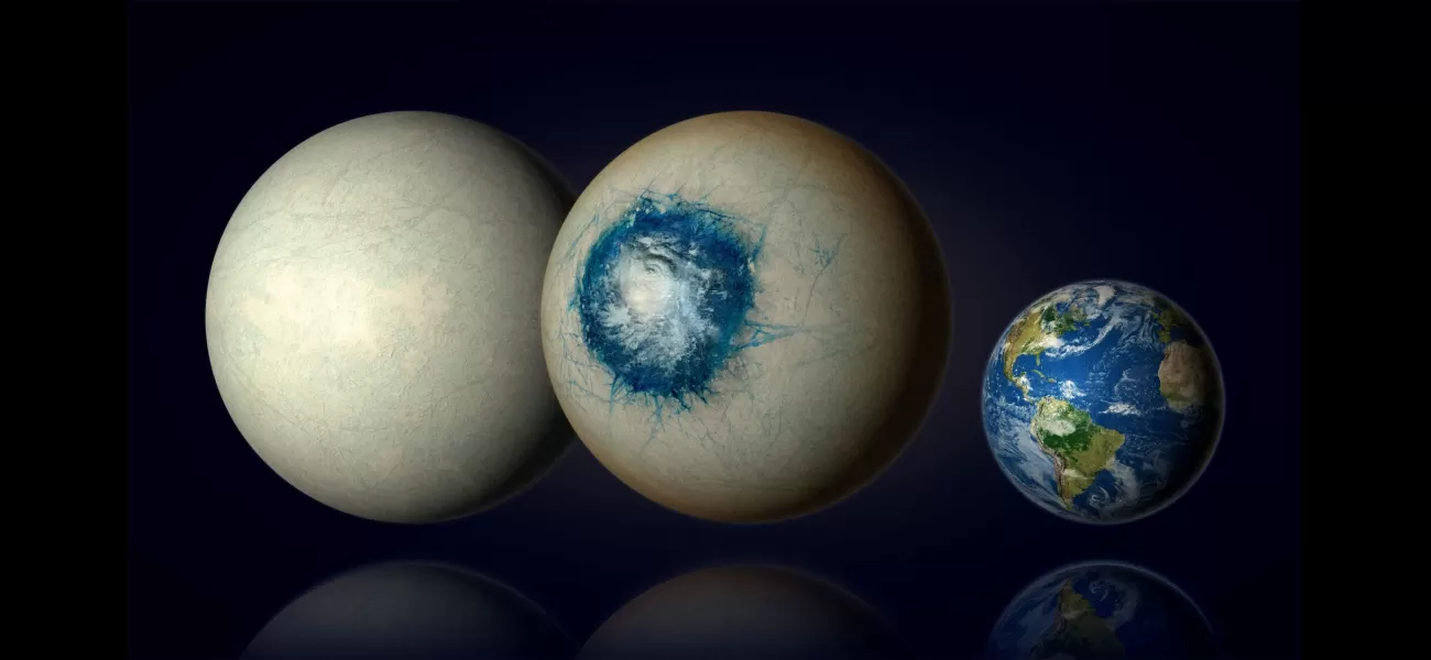 Possible paraphrase: Eye-shaped planet may hold key to discovering extraterrestrial life.