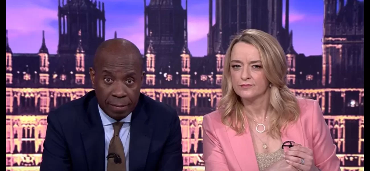 BBC's ratings declined on election night due to hosts Laura Kuenssberg and Clive Myrie, according to viewers' theories.