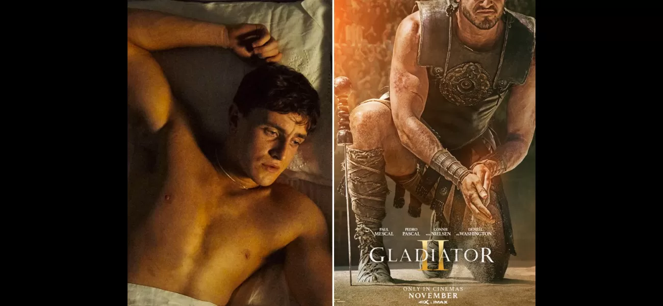 Paul Mescal underwent a dramatic physical change to prepare for his role in Gladiator 2.