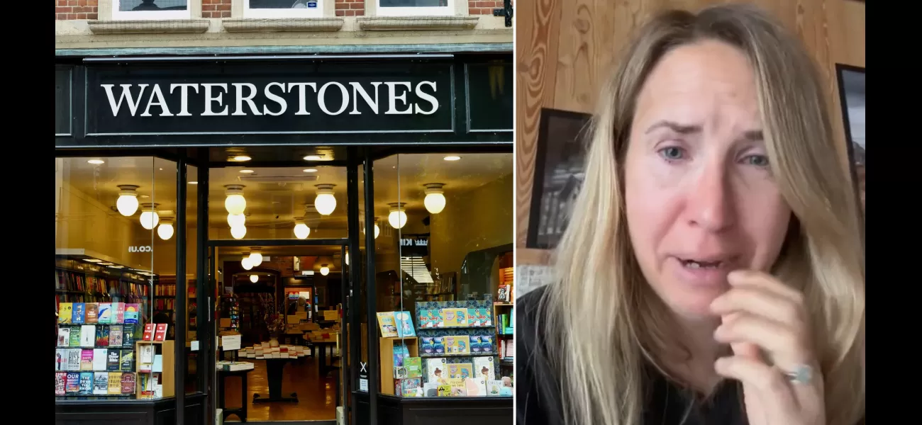 A bookseller lost their job at Waterstones due to a disagreement with an author about transgender rights.