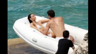 Actor Theo James is seen in a steamy Dolce and Gabbana ad, straddling Leonardo DiCaprio's girlfriend.