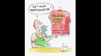 The Metro cartoon by Guy Venables is published daily and features a variety of humorous and satirical illustrations.