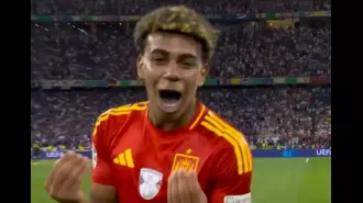 Yamal responds to French player and leads Spain to Euro 2024 final.