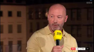 Shearer criticizes French player for performance in Euro 2024 semi-final loss.