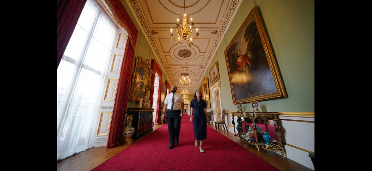 Take a peek at the newly opened east wing of Buckingham Palace for the public to explore.