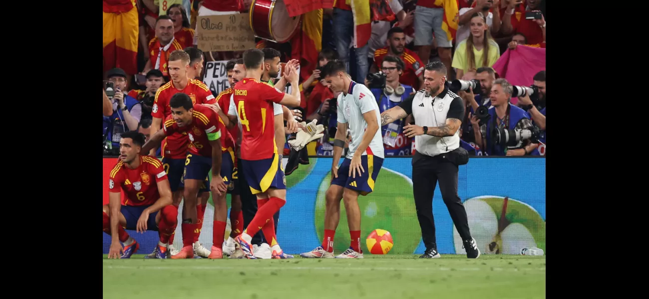 Spain is worried about the injury to Alvaro Morata, who was hurt by a security guard after their victory against France in the Euro 2024 semi-final.