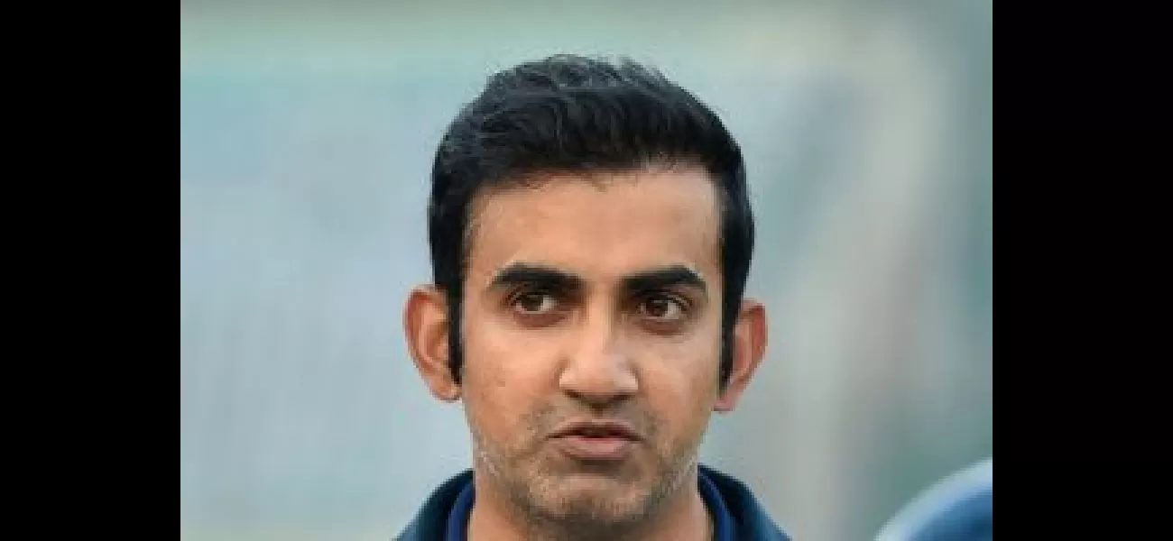 Gautam Gambhir now leading Indian team as head coach.