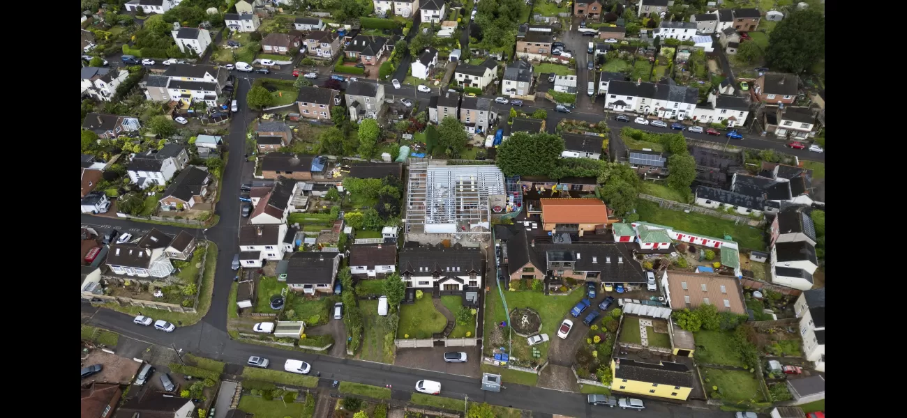 A large rooftop destroyed in UK's most extensive man's home after ten-year court fight.